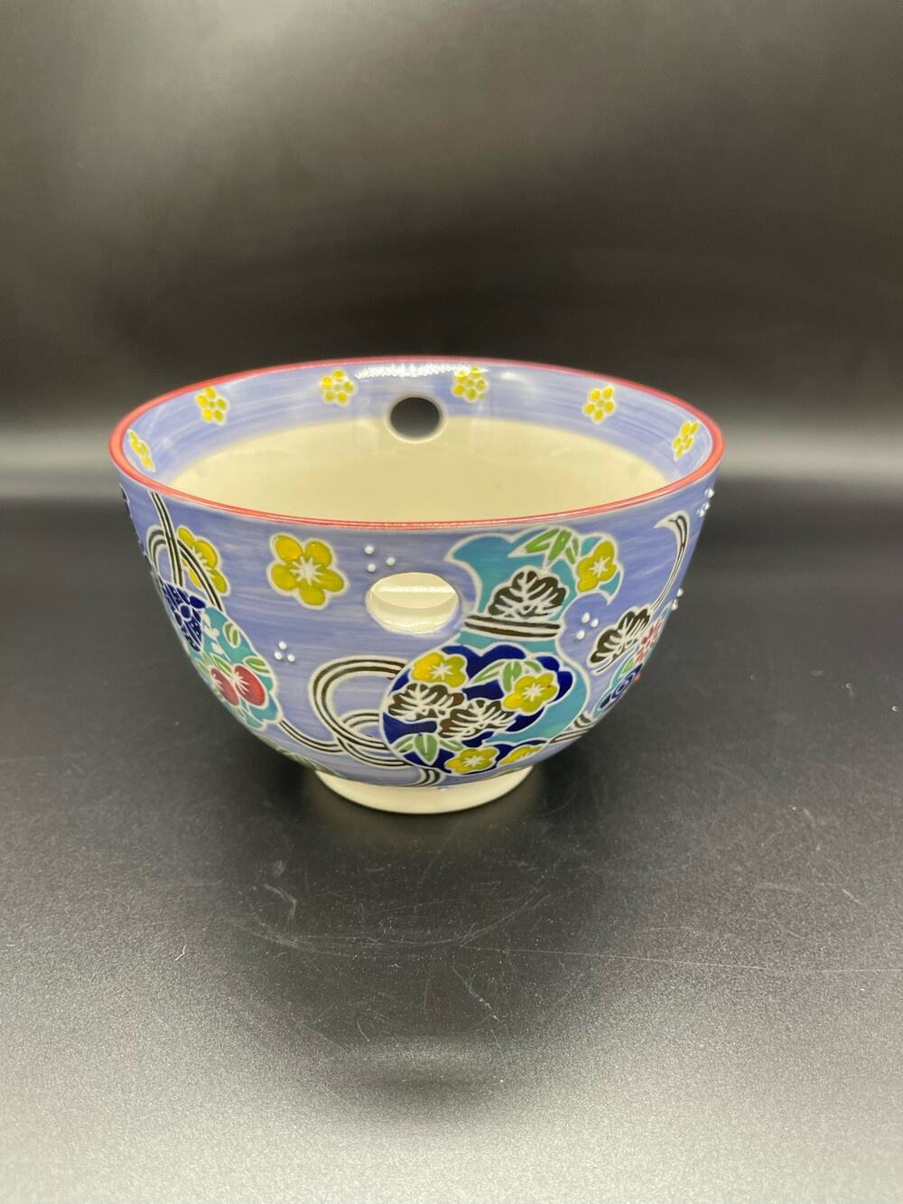 Mira Designs by FMC Rice Ramen Noodle Bowl Light Blue